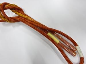 未使用品　正絹　手組帯締め